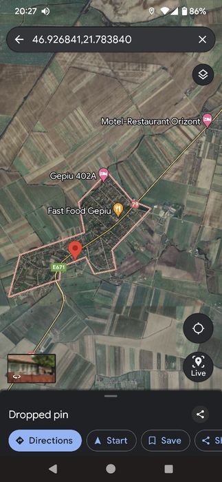 Vând teren de 3000mp cu casă în Gepiu