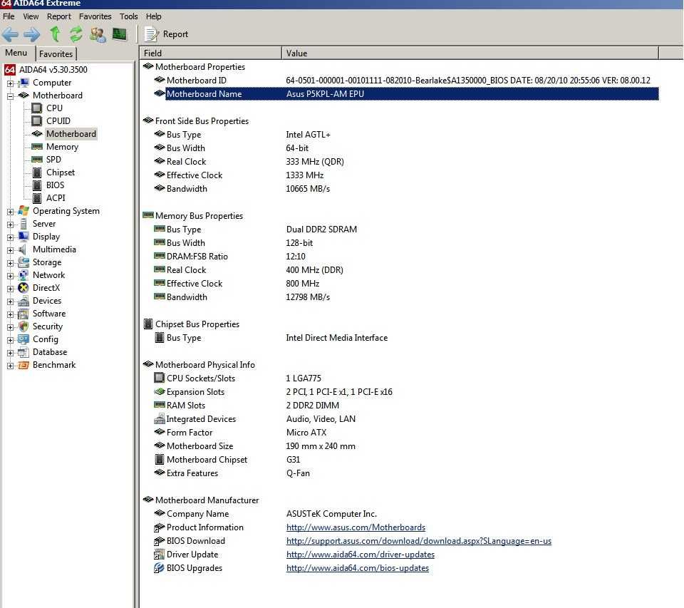 Asus P5KPL-AM EPU  + Xeon X3360 (same as Q9550 )