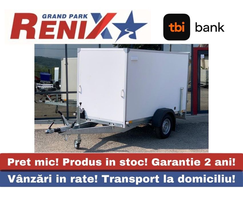 Niewiadow CAROSATA/IZOTERMA/FURGON 3M/1.5M/H1.8M 1300KG Remorca Furgon/Carosata 3m/1.5m h1.8m