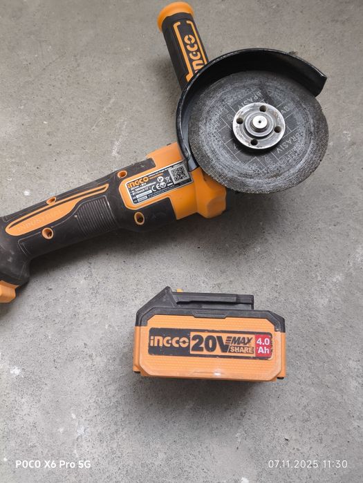 Баргалка 125 ingoco 20v