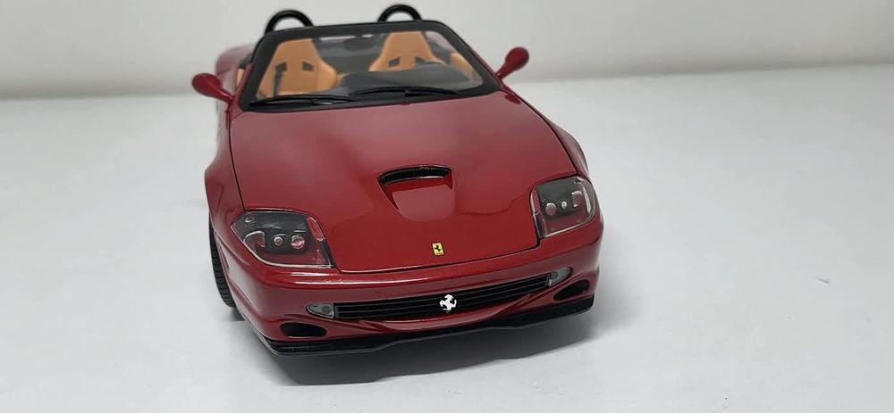 Machetă Ferrari 550 BARCHETTA 1/18 HOTWHEELS