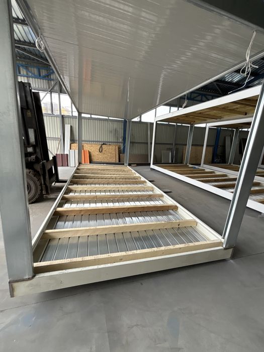 Cadre container modular 2,4m x 6m sau 3m x 6m sau 3m x 9m