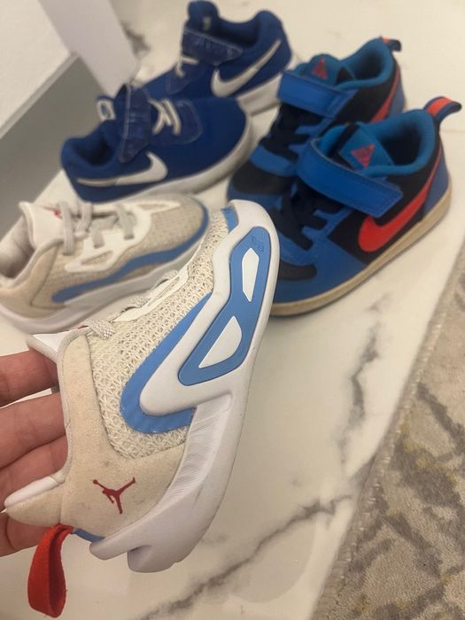 Лот 3ч маратонки на Nike/Найк детски маратонки