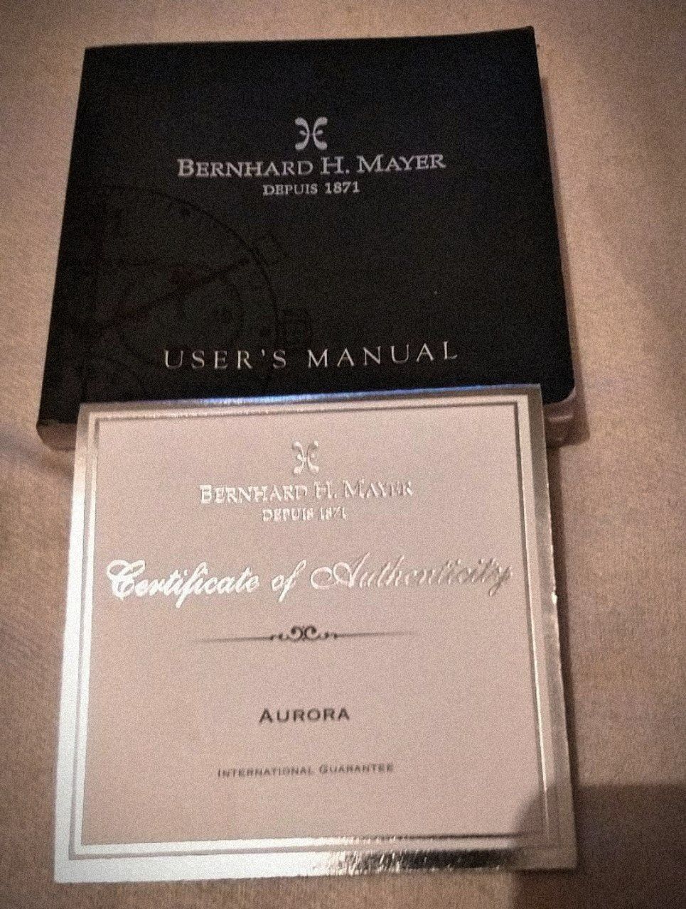 Soat sotiladi: Bernhard H.Mayer