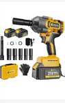 Cheie impact 1000 Nm + 2 acumulatori compatibili Makita