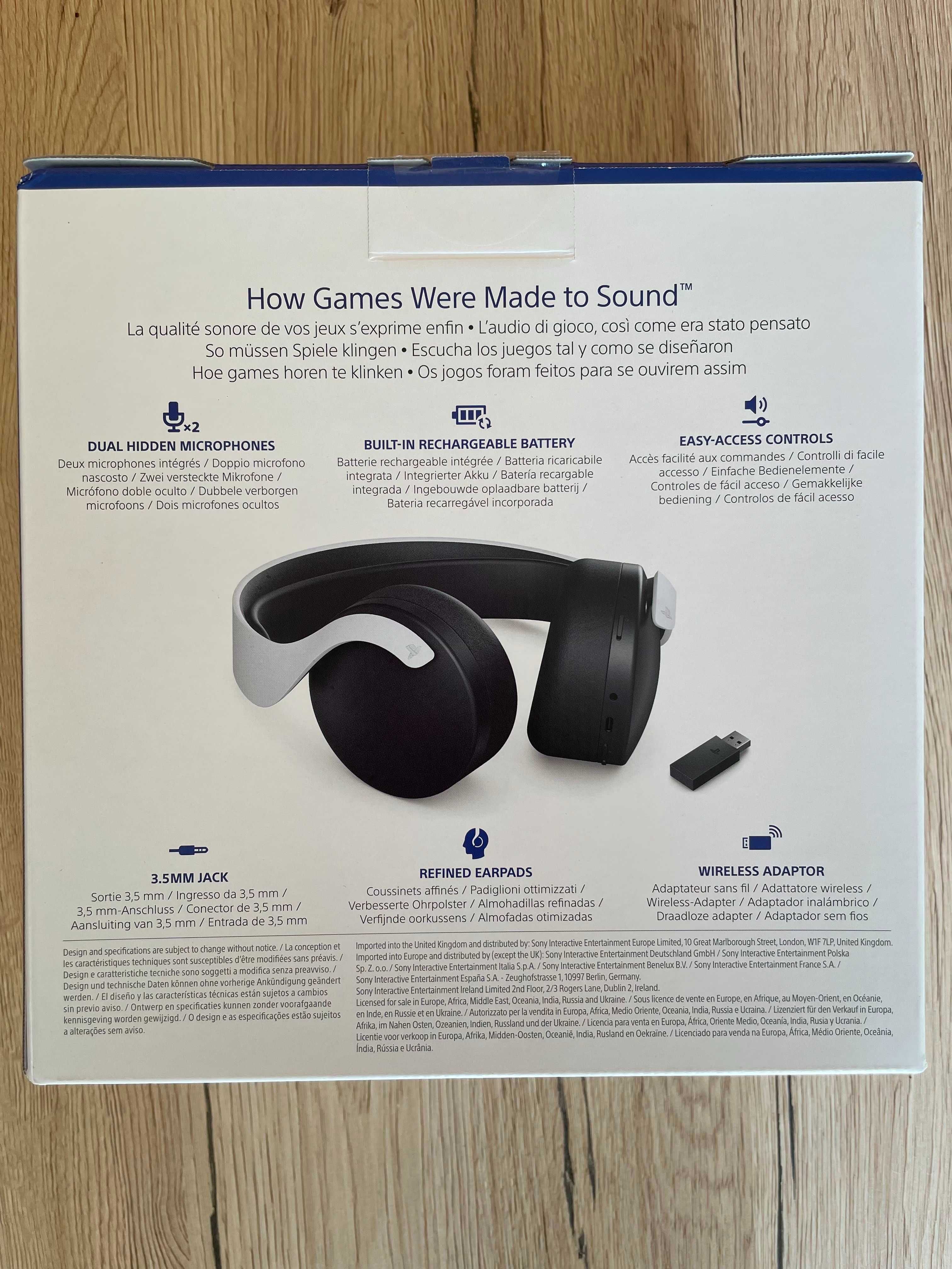 Чисто нови оригинални слушалки PlayStation 5 PULSE 3D Wireless Headset