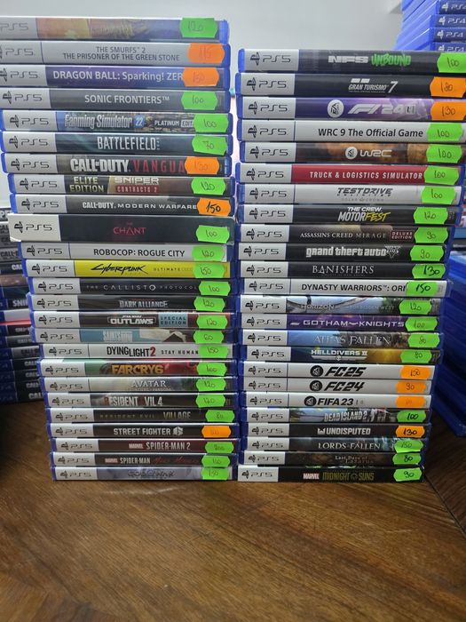 Livrare 5 lei ps4/ps5 games