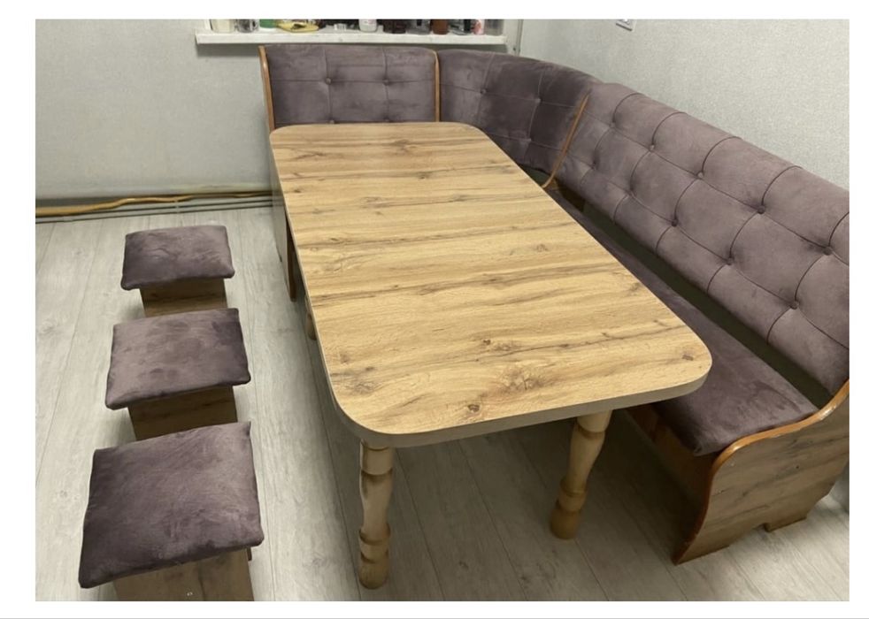 Кухонный уголок НОВЫЙ столы стулья в наличии и на заказ