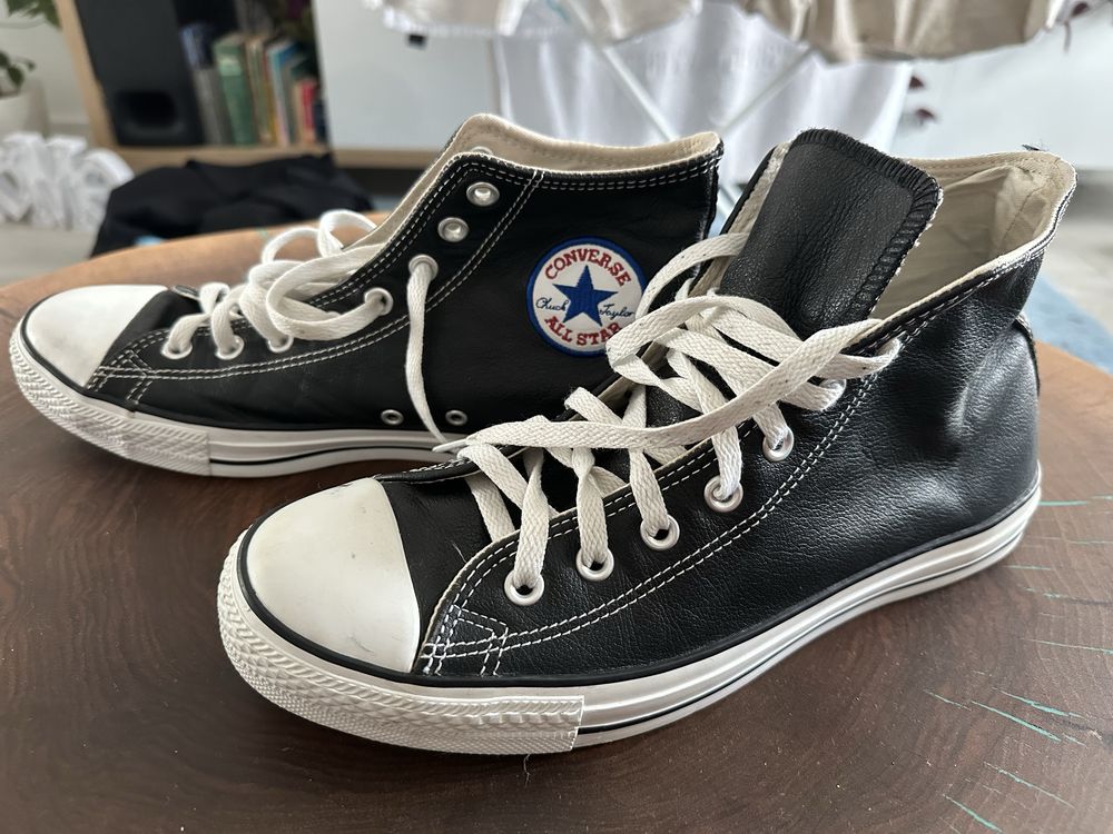Converse Chuck Taylor ALL STAR HI - piele