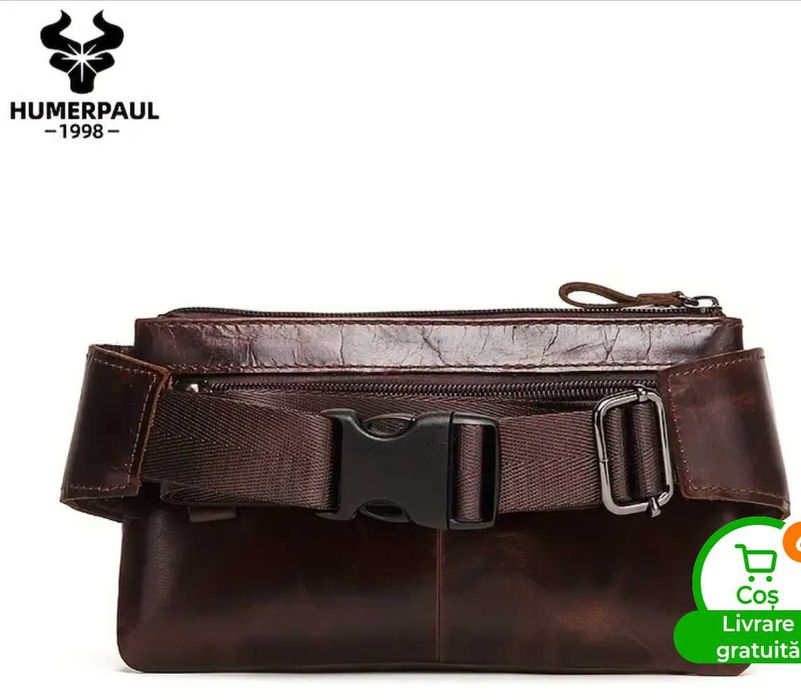 Borseta piele naturala HumerPaul