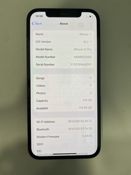 iPhone 12 Pro 128GB ID-hmq675