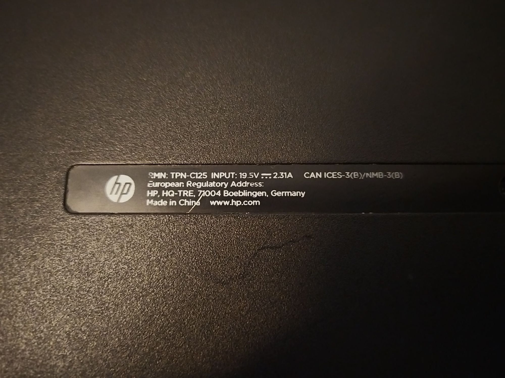Hp notebook 15..