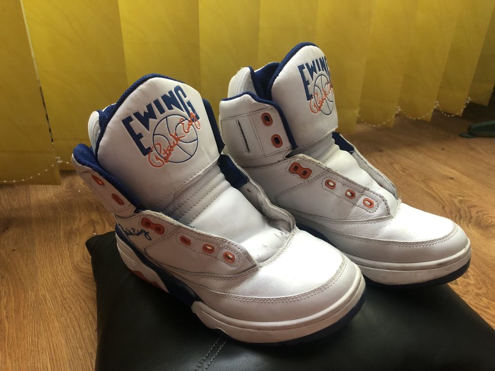 Adidasi Sneakers High - PATRICK EWING ATHLETICS 33 HI White/Royal/Ora