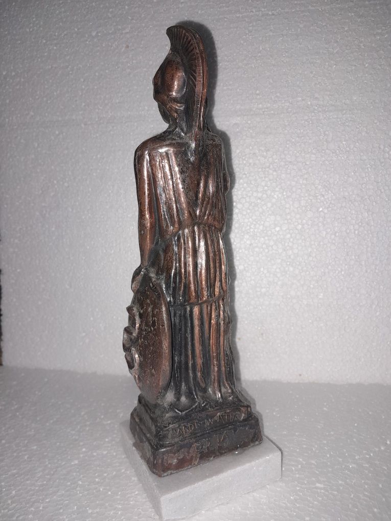 Statueta din alamă, anii 30, H 28 cm