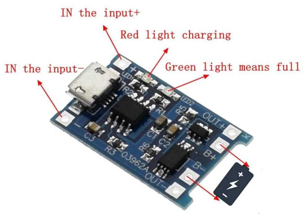 Modul BMS incarcare Li Ion 18650 1S 2S TP4056 TP5100 protectie