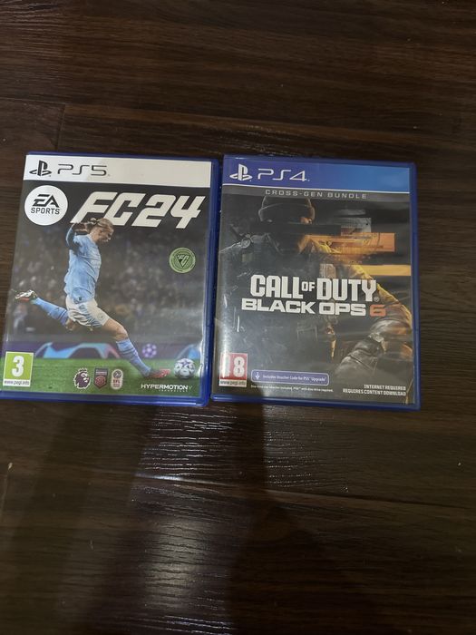 Call of duty black ops 6 si EA FC 24