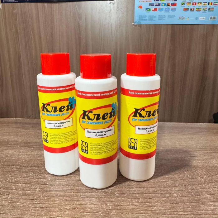 Клей для склеивания пазлов