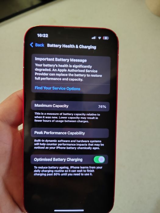 Iphone 13 RED 128GB Neverlocked