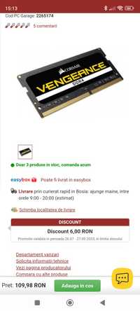 Memorie RAM 8gb laptop