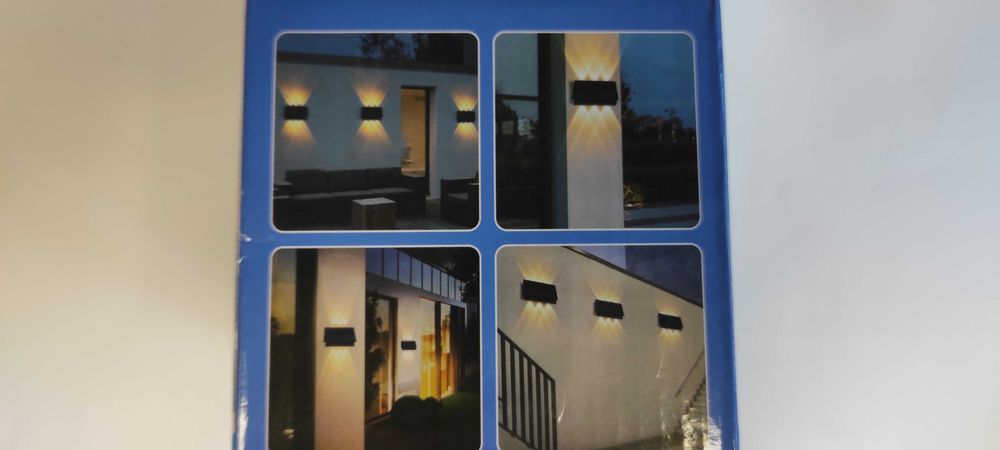 Градинска соларна лампа със 6 smd диода