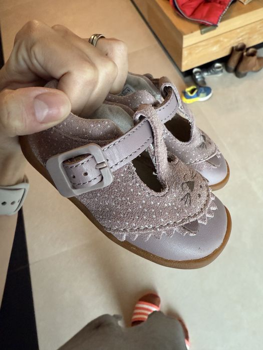 Sandale piele Clark’s bebe