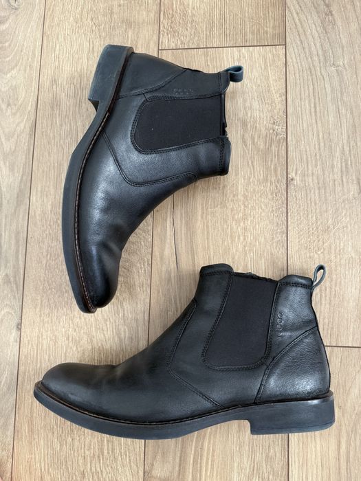 Ecco 41-42 ghete Chelsea piele impermeabili