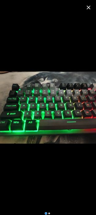 Tastatura de gaming LED noua