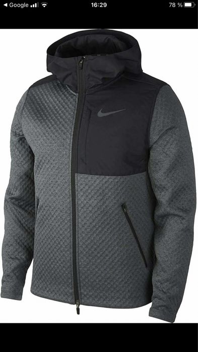 Jachetă cu glugă Nike S NK THRMA SPHR MX JKT HD FZ