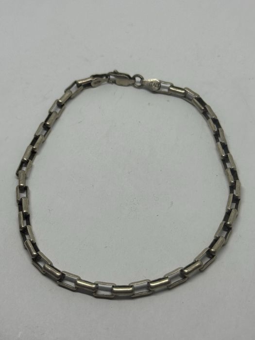 сребърна гривна 8.59гр 925 italy