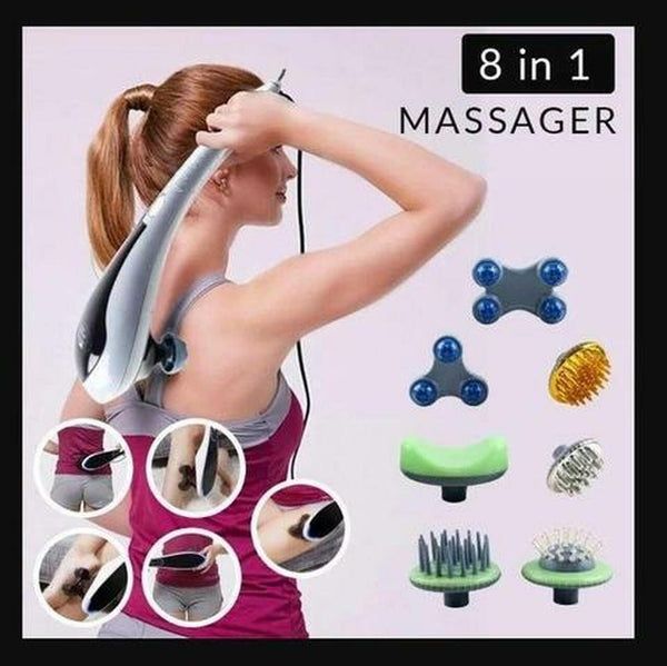 Ручной вибро массажер для всего тела Maxtop Magic Massager 8 в 1