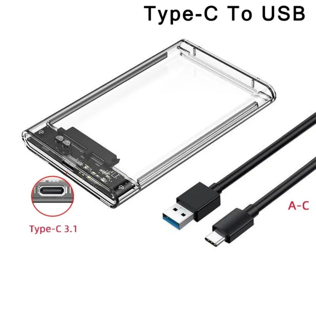 Кейсы для HDD/SSD/M.2 (USB 3.0)