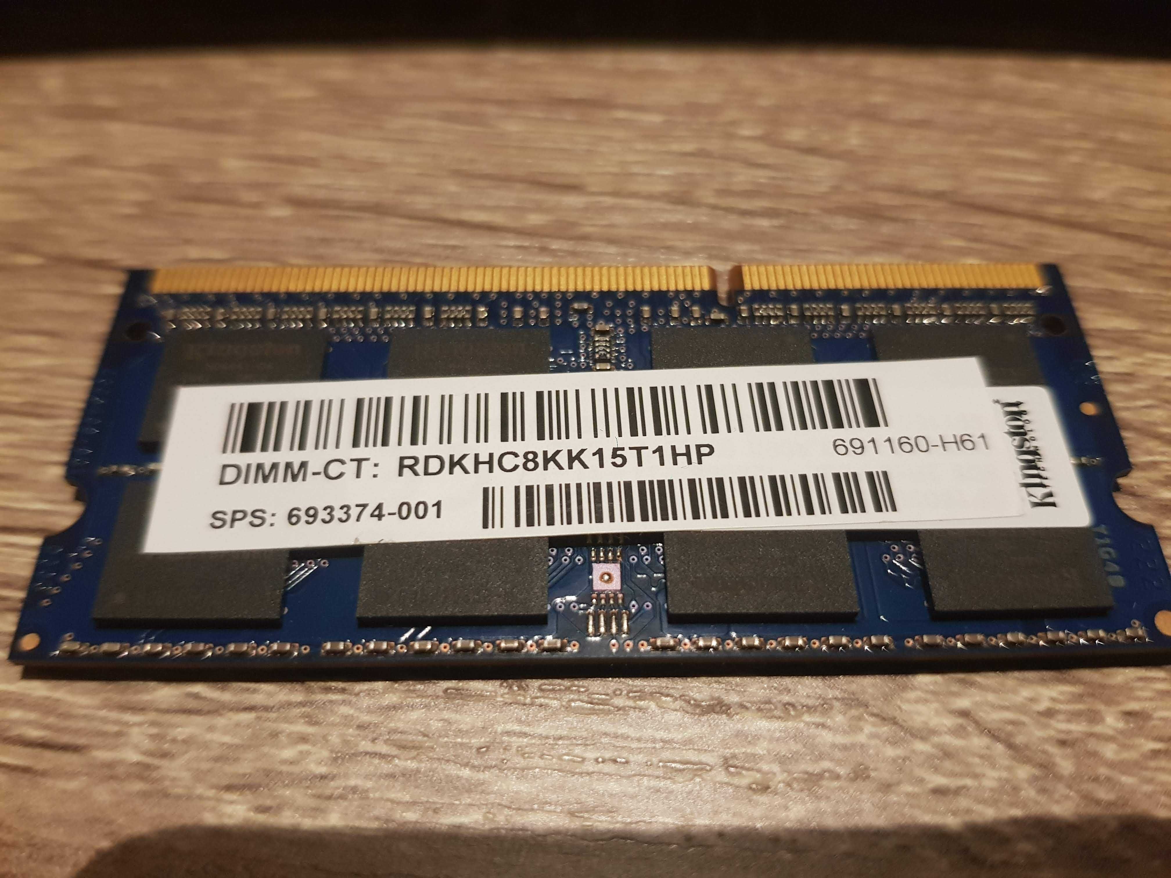 kingston ram 8gb ddrl 1600