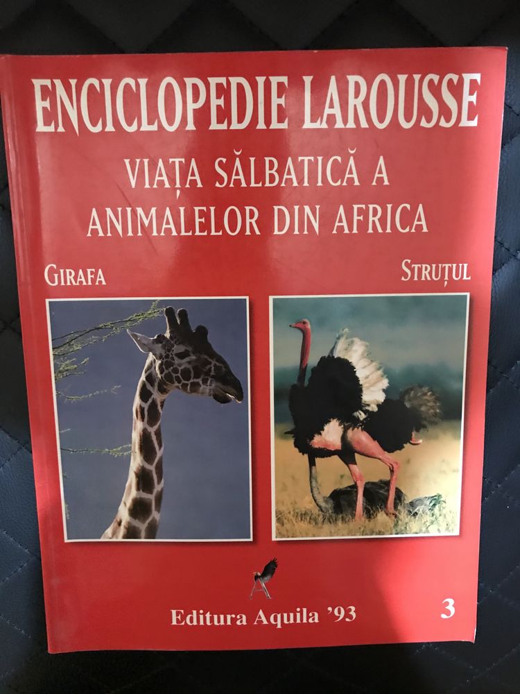 Enciclopedia Larousse, animale din Africa