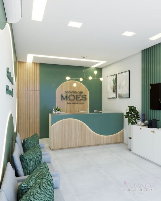 Ofis uchun reception (qabul joyi) yasab beramiz