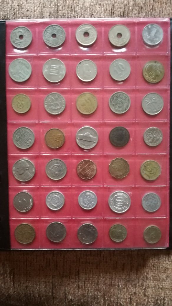 Colectie monede straine vechi