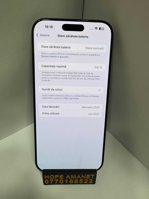 Hope Amanet P1/ iPhone 14 Pro, 128GB #35160