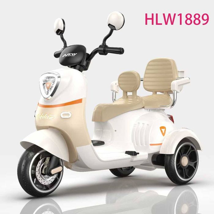 Детский перезаряжаемый трехколесный мотоцикл