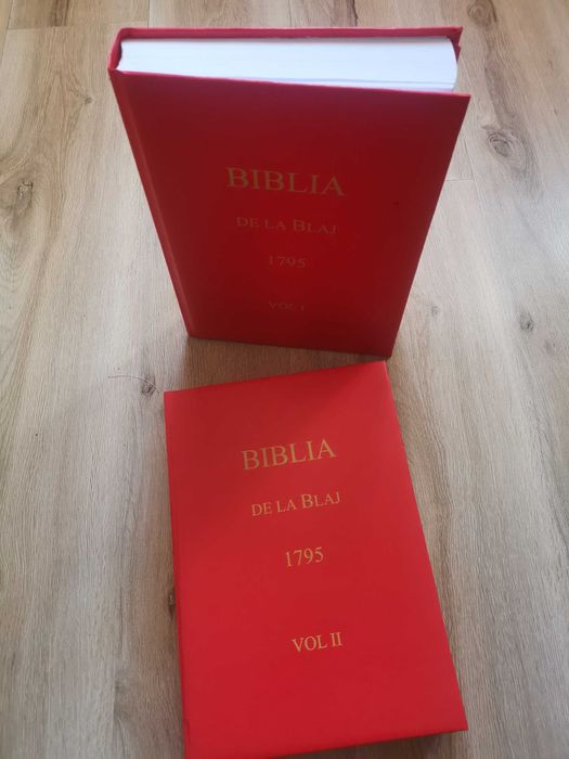 Biblia traducere originală din 1795