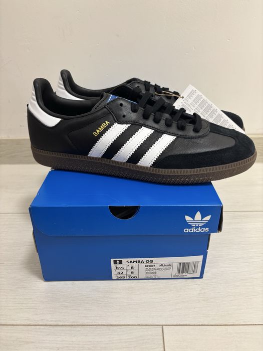 Adidas Samba 42 - originali - negri - cu eficheta si in cutie original