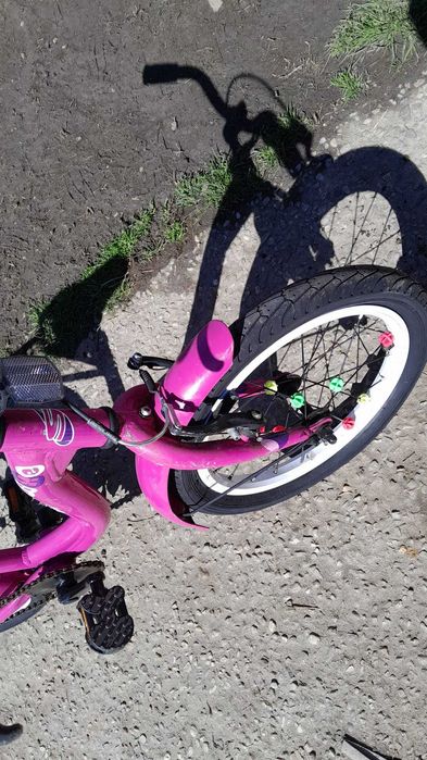 Bicicleta copii Nixe(fetite 3-4.5 ani),16er,single speed,frana clasica