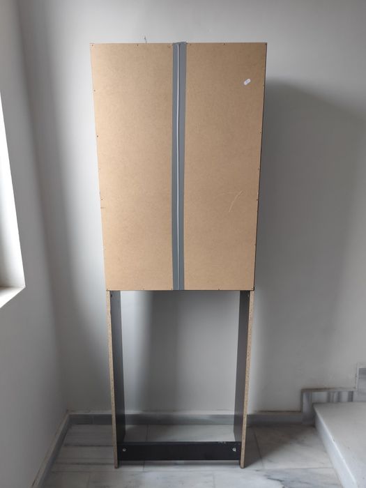 Надстройка за пералня, цвят венге