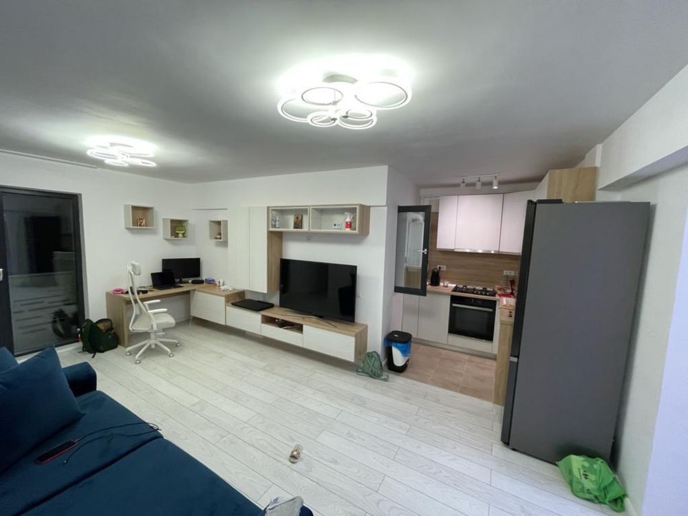 Mobila completă living + birou integrat – design modern – REDUCERE