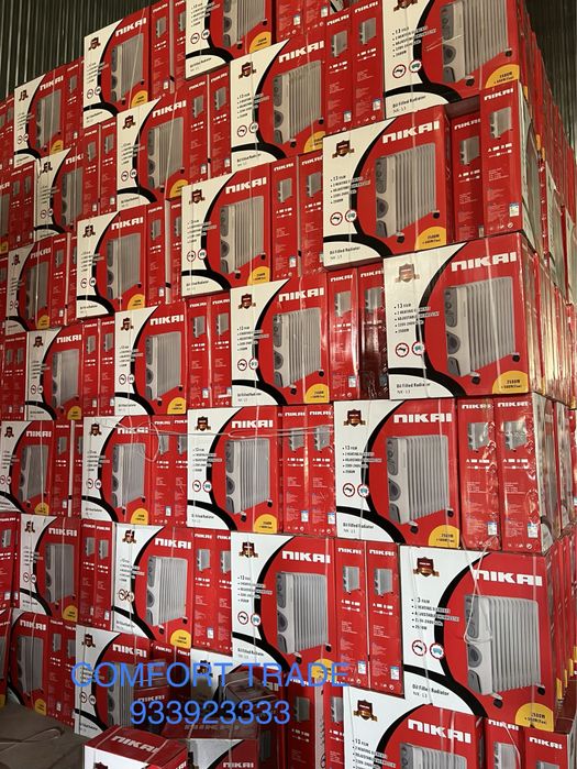 Обогреватель масляный Mega, Bosch, Nikai 13 есть доставка !!