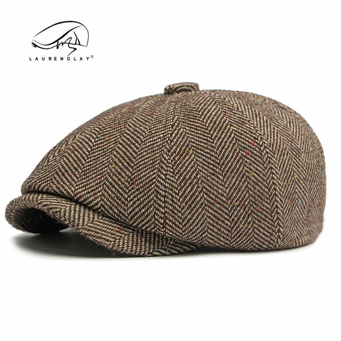 Элегантная и тёплая кепка газетчика