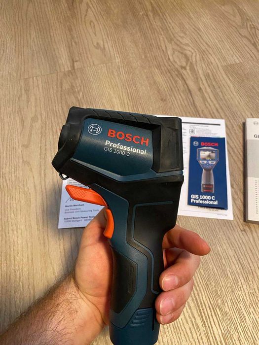 Термодетектор BOSCH Professional GIS 1000 C, (не е използвано)