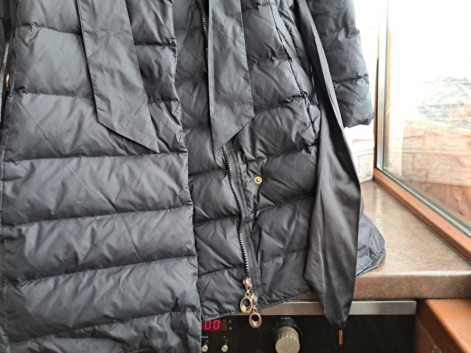 дамско яке,зимно,дълго пухено,шуба гъши пух, Cerruti 1881,лисица