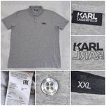Tricou Karl Lagerfeld mărime XL bărbat casual guler nasturi polo sport