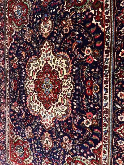 Spectaculos covor persan-Tabriz-manual-lana-original cu eticheta-Iran