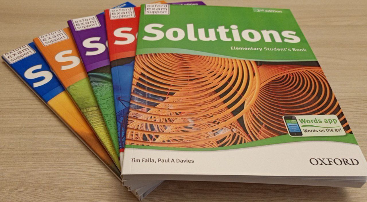 English file, Headway, Solutions