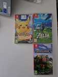 Vand zelda  botw, pokemon pika, minecraft pentru Switch 1 sau Switch 2
